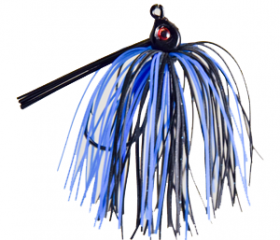 Lethal Swim Jig - Black/Blue - 1/2 oz.